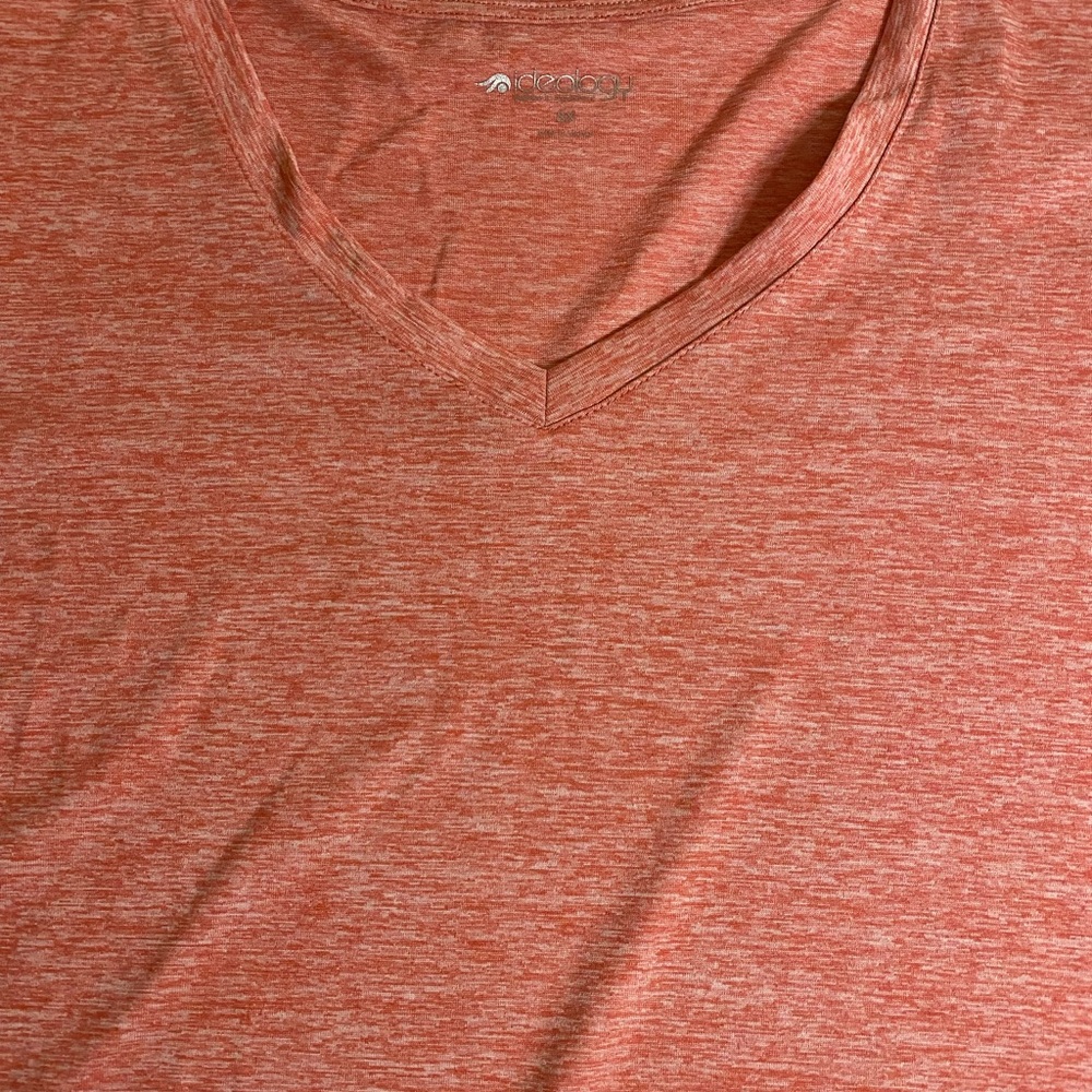 Ideology Women Pink Athletic Training Top Sz 3X Short Sleeve Tee (G7)
